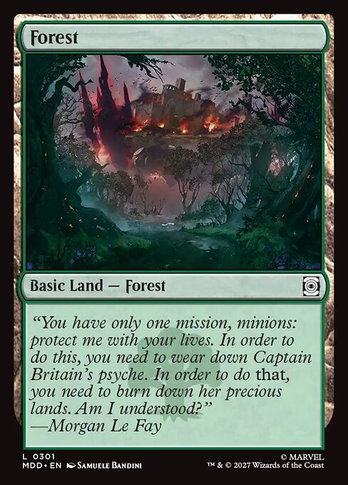 Forest — art by Samuele Bandini