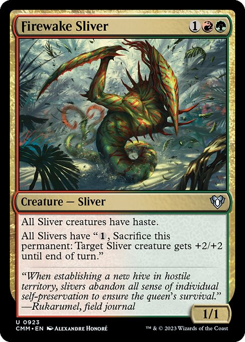 Firewake Sliver — art by Alexandre Honoré