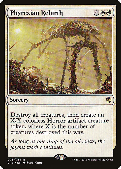 Phyrexian Rebirth — art by Scott Chou