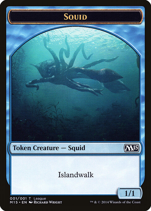 Squid — art by Richard Wright