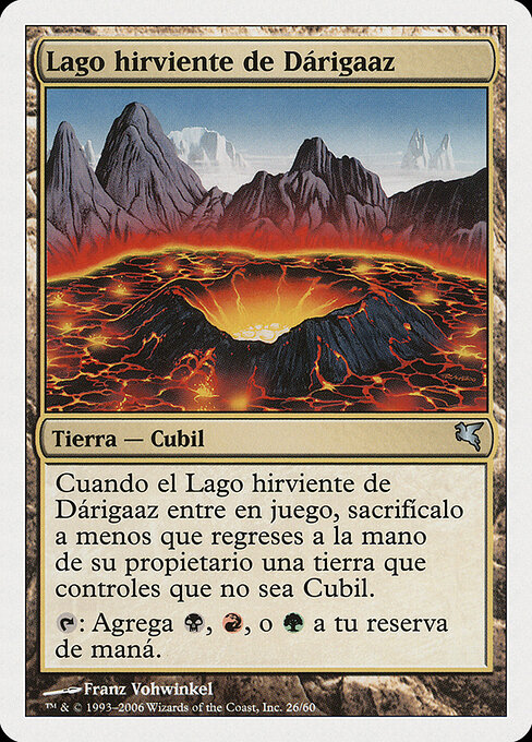 Darigaaz's Caldera — art by Franz Vohwinkel