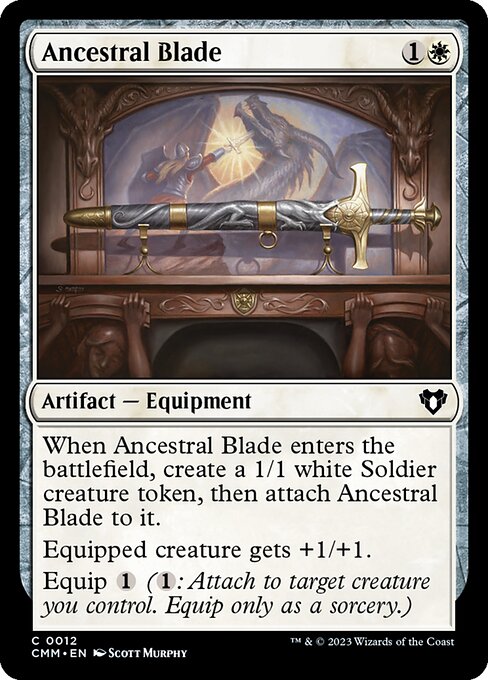 Ancestral Blade — art by Scott Murphy