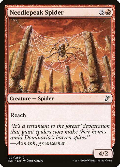 Needlepeak Spider — art by Dany Orizio