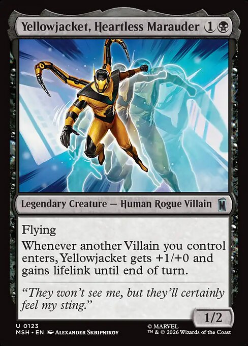 Yellowjacket, Heartless Marauder — art by Alexander Skripnikov