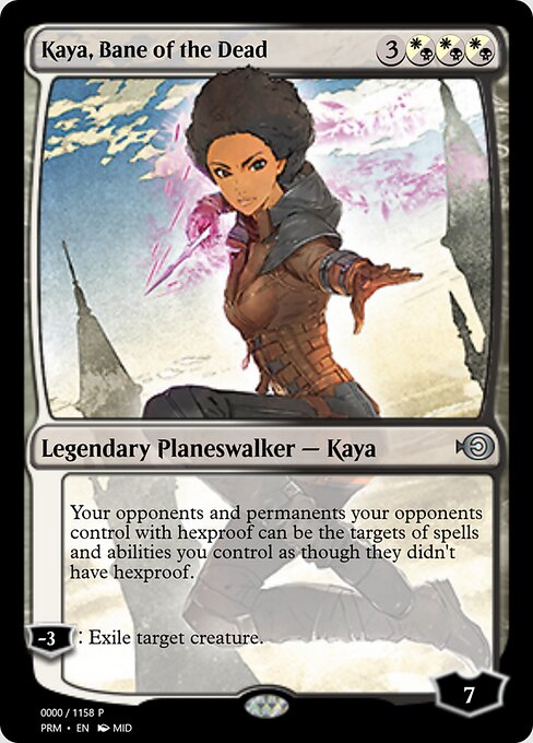 Kaya, Bane of the Dead — art by Mid