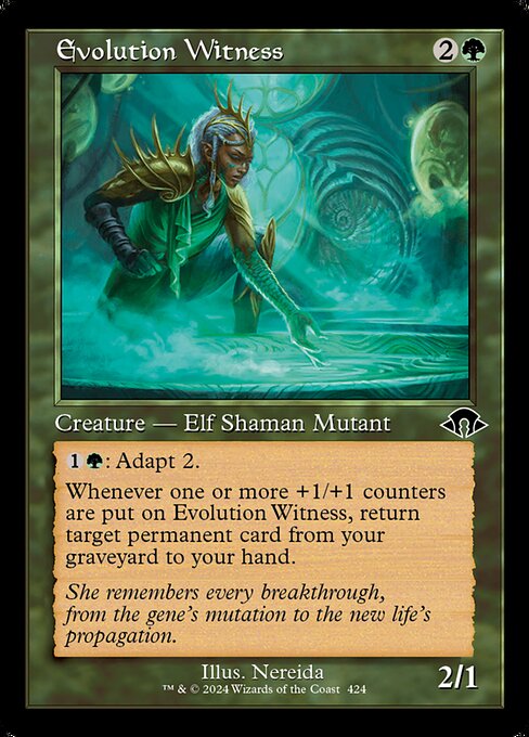 Evolution Witness — art by Nereida