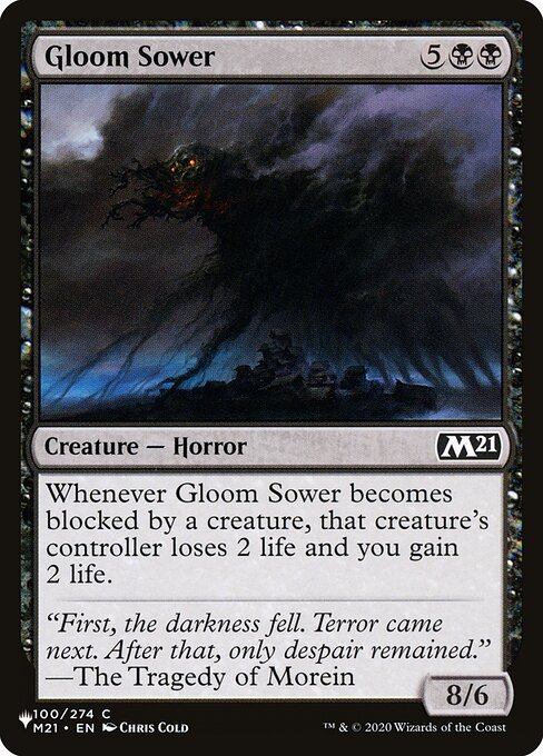 Gloom Sower — art by Chris Cold