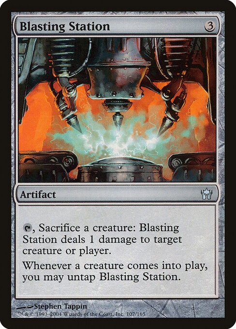 Blasting Station — art by Stephen Tappin
