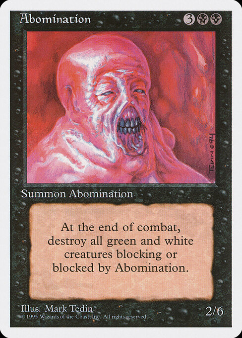 Abomination — art by Mark Tedin
