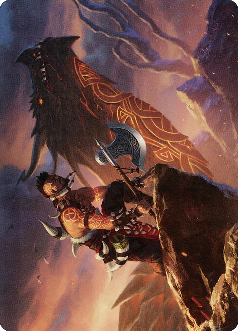 Dragonkin Berserker // Dragonkin Berserker — art by Lie Setiawan