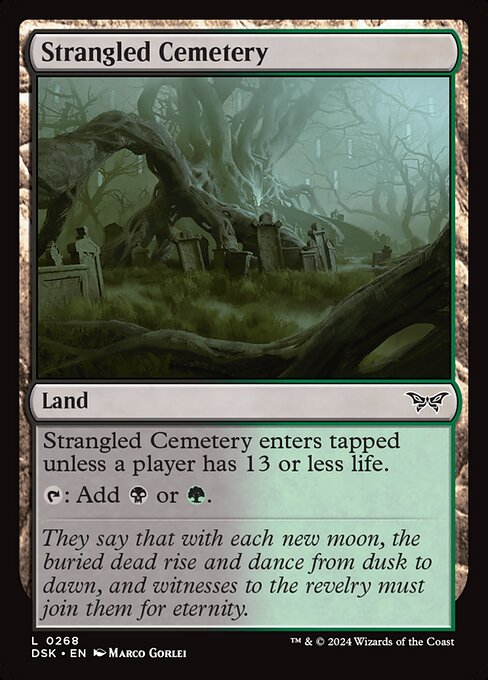 Strangled Cemetery — art by Marco Gorlei
