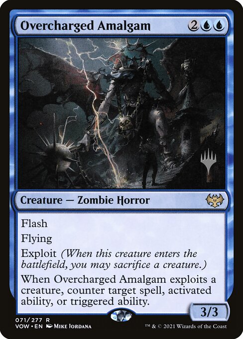 Overcharged Amalgam — art by Mike Jordana