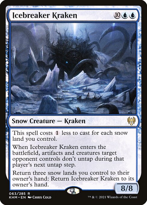 Icebreaker Kraken — art by Chris Cold