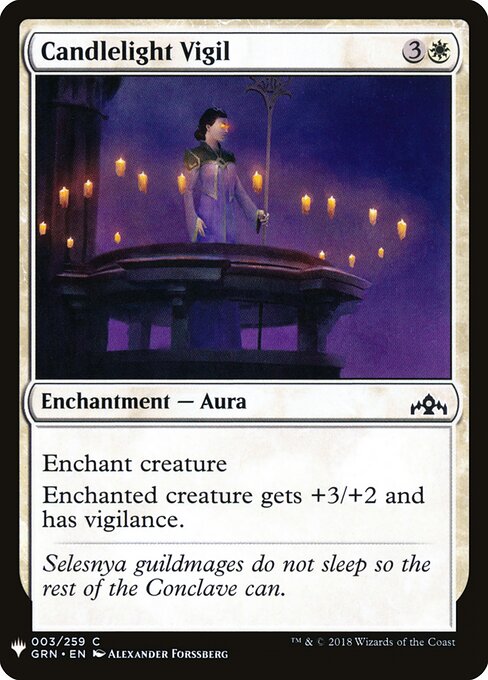 Candlelight Vigil — art by Alexander Forssberg