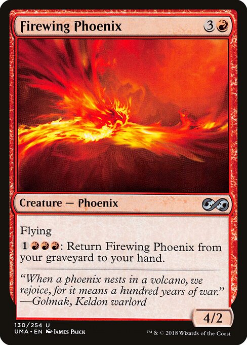 Firewing Phoenix — art by James Paick