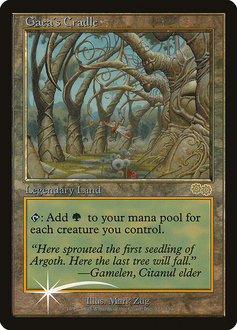 Gaea's Cradle — art by Mark Zug