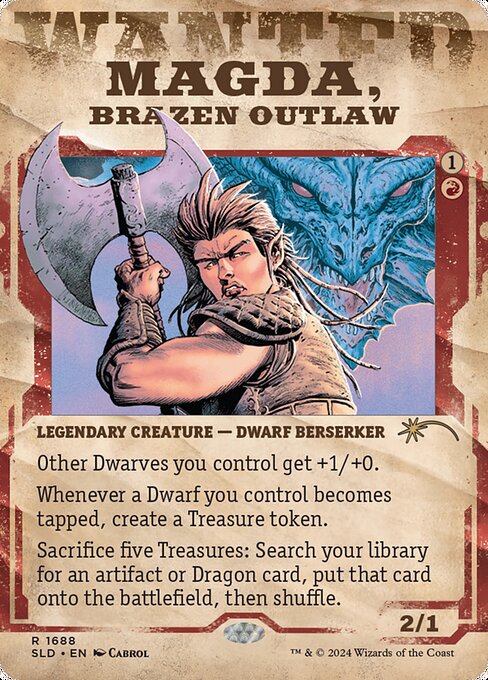 Magda, Brazen Outlaw — art by Cabrol