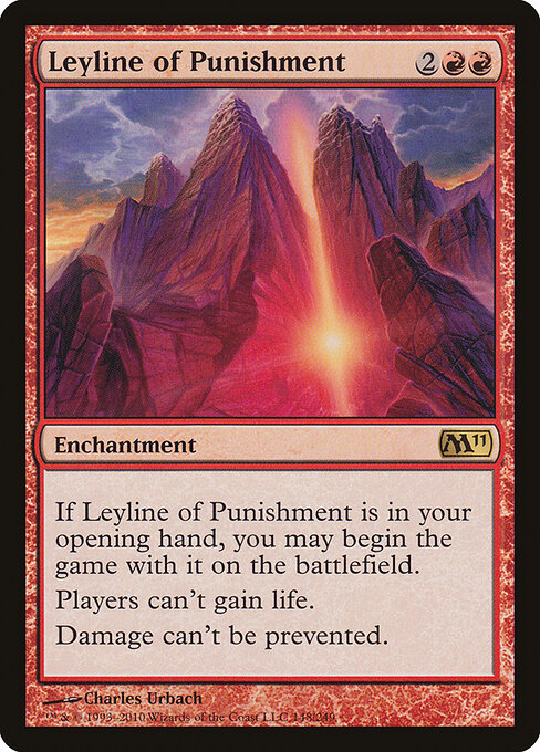 Leyline of Punishment — art by Charles Urbach
