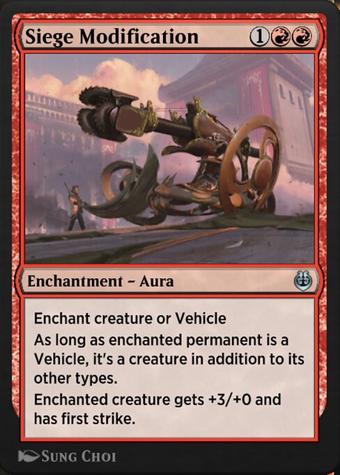 Siege Modification — art by Sung Choi