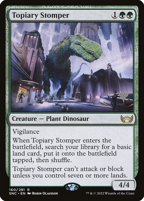 Topiary Stomper — art by Robin Olausson