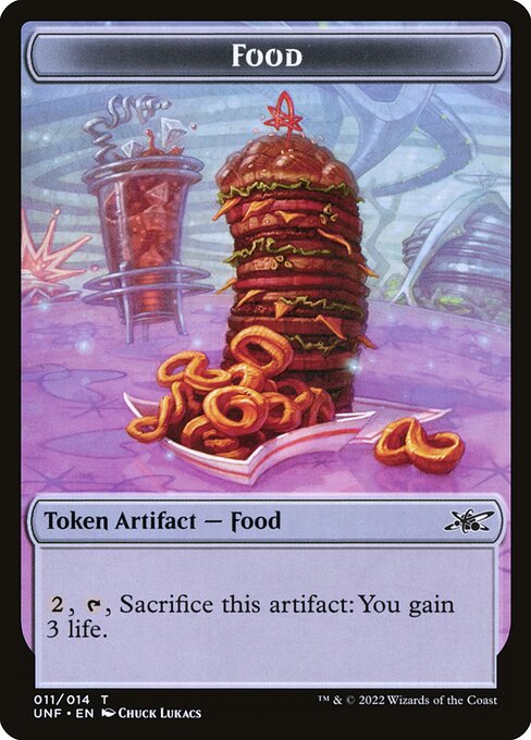 Food — art by Chuck Lukacs