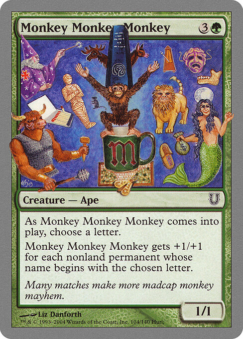 Monkey Monkey Monkey — art by Liz Danforth