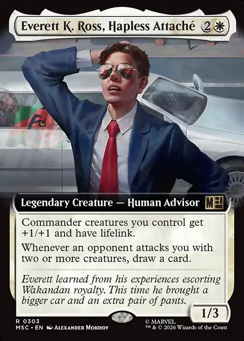 Everett K. Ross, Hapless Attaché — art by Alexander Mokhov