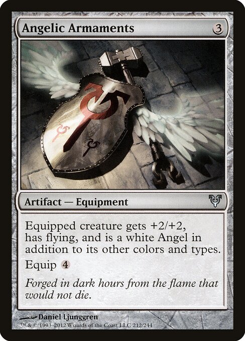 Angelic Armaments — art by Daniel Ljunggren