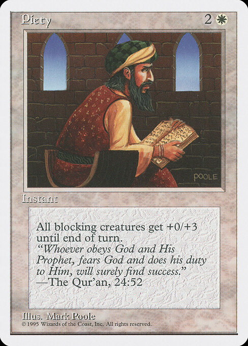 Piety — art by Mark Poole