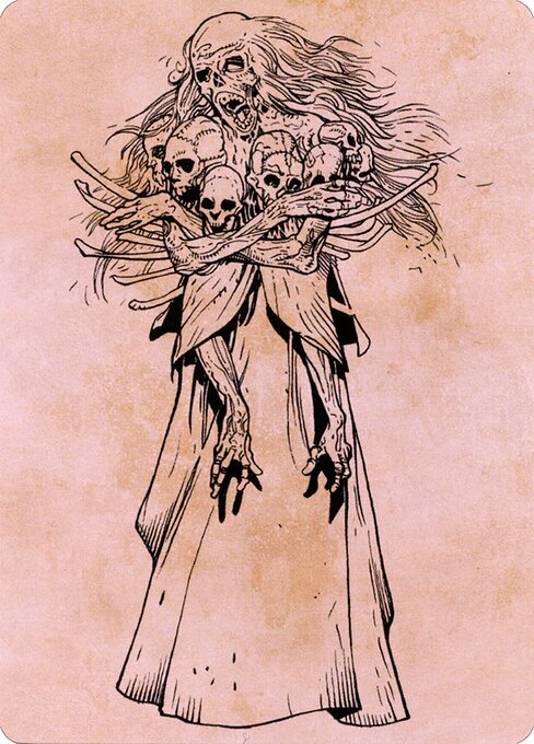 Myrkul, Lord of Bones // Myrkul, Lord of Bones — art by Mark A. Nelson