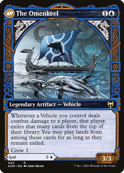 Cosima, God of the Voyage // The Omenkeel — art by Andy Brase
