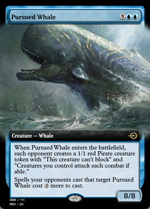 Pursued Whale — art by Jonathan Kuo