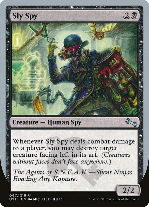 Sly Spy — art by Michael Phillippi