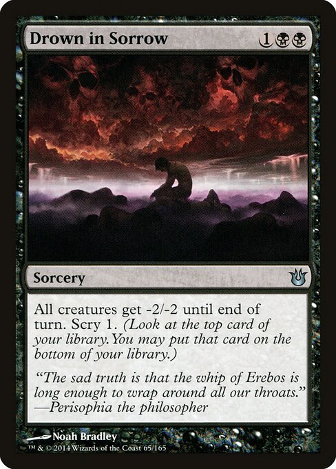 Drown in Sorrow — art by Noah Bradley