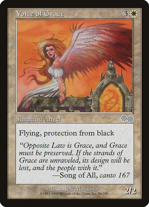 Voice of Grace — art by Jeff Miracola