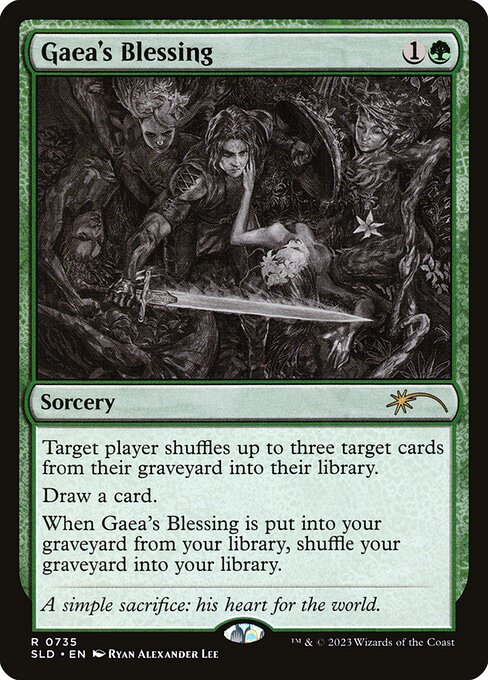 Gaea's Blessing — art by Ryan Alexander Lee