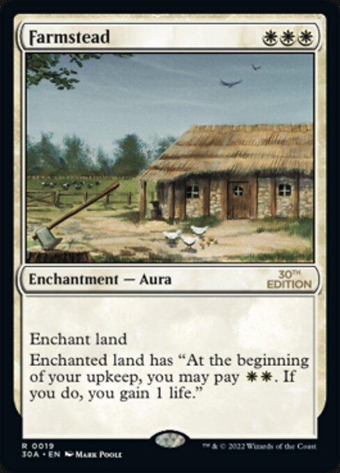 Farmstead — art by Mark Poole