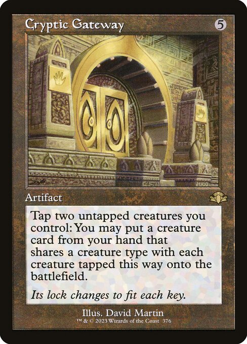 Cryptic Gateway — art by David Martin