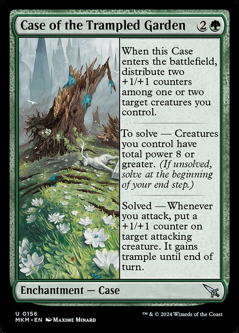 Case of the Trampled Garden — art by Maxime Minard