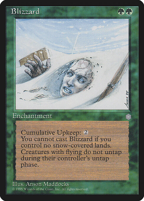 Blizzard — art by Anson Maddocks
