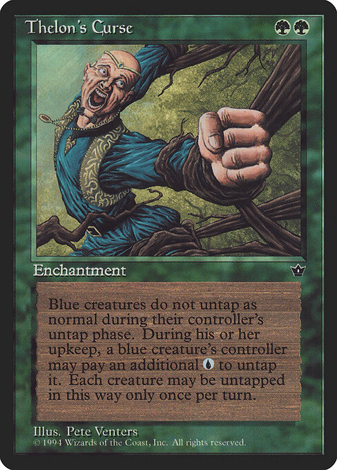 Thelon's Curse — art by Pete Venters