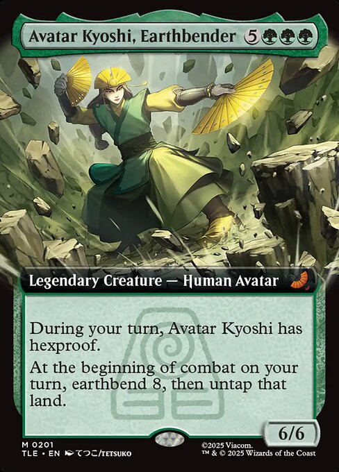 Avatar Kyoshi, Earthbender — art by Tetsuko