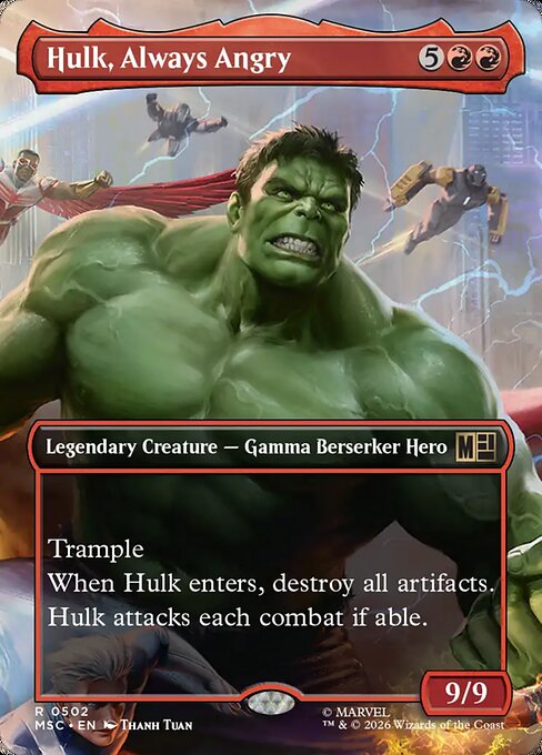 Hulk, Always Angry — art by Thanh Tuấn