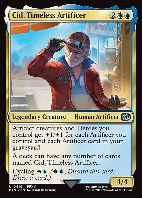 Cid, Timeless Artificer — art by Jason Kiantoro