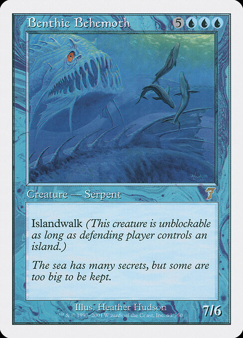 Benthic Behemoth — art by Heather Hudson