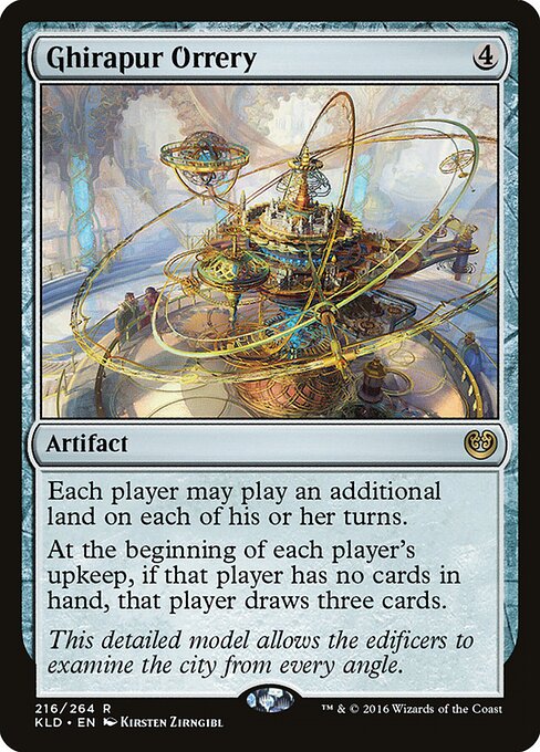 Ghirapur Orrery — art by Kirsten Zirngibl