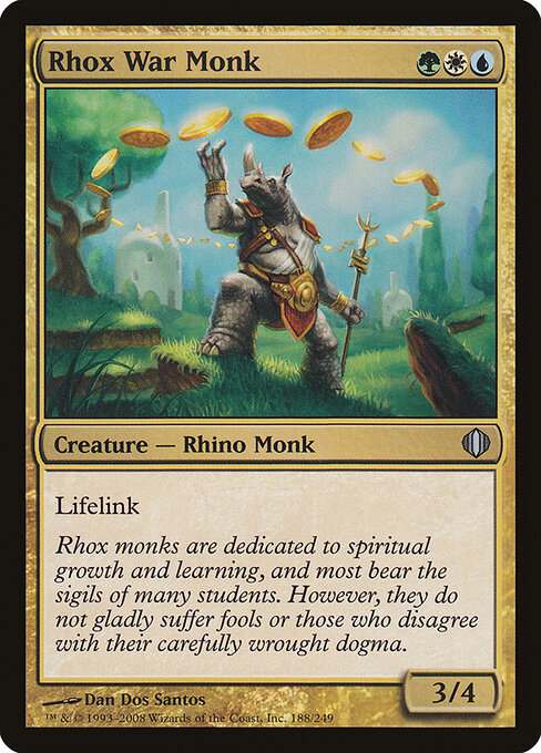 Rhox War Monk — art by Dan Dos Santos