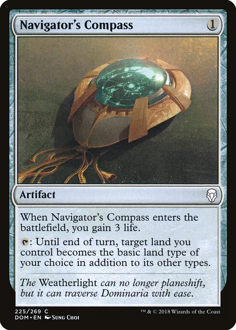 Navigator's Compass — art by Sung Choi