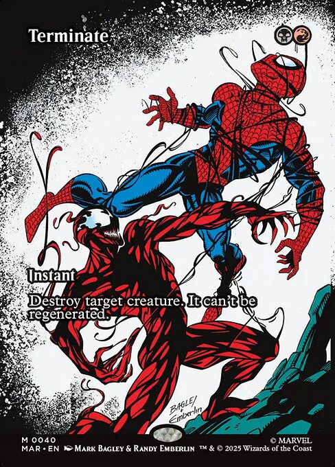 Terminate — art by Mark Bagley & Randy Emberlin