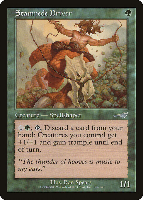 Stampede Driver — art by Ron Spears